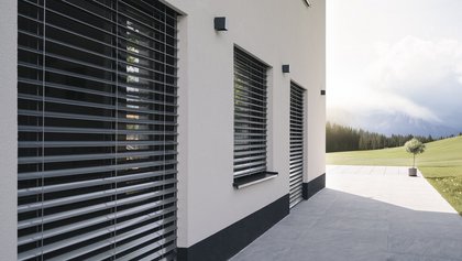 Haus Sanierung Sonnenschutz