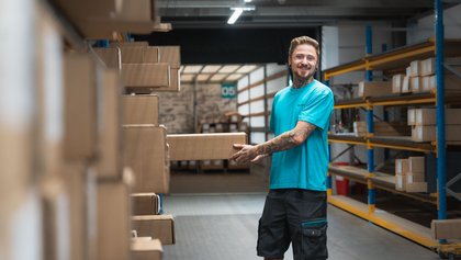 Mitarbeiter Produktion Versand