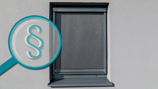Rechtlicher Rahmen bei Sonnenschutz Paragraph Lupe Sonnenschutz