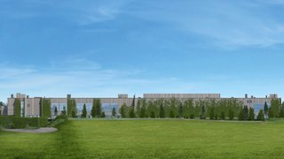 2D Ansicht West Werk III Verwitterung