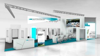 Messestand Nürnberg 3D Rendering Messestand