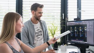 Schlotterer Technik & Entwicklung Abteilung Personen bei Produktentwicklung