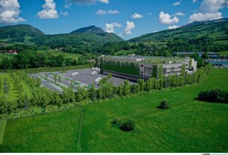 3D Ansicht Südwest Werk III