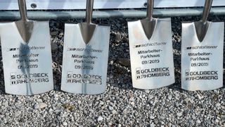 Spaten für Spatenstich Schlotterer Spaten für Spatenstich