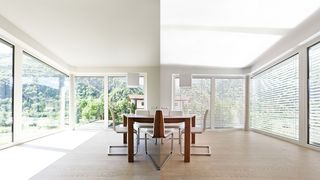 Tageslichtlenkung RETROLUX 80D Vergleich mit und ohne Tageslichtlenkung RETROLux 80D