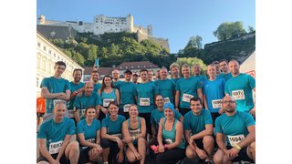 Schlotterer Mitarbeiter Gruppenbild Businesslauf