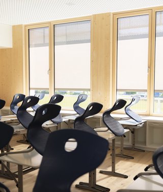 Textile Screens Volksschule