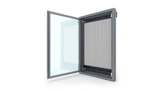 BLINOS ROLLO von innnen mit geöffneten Fenster